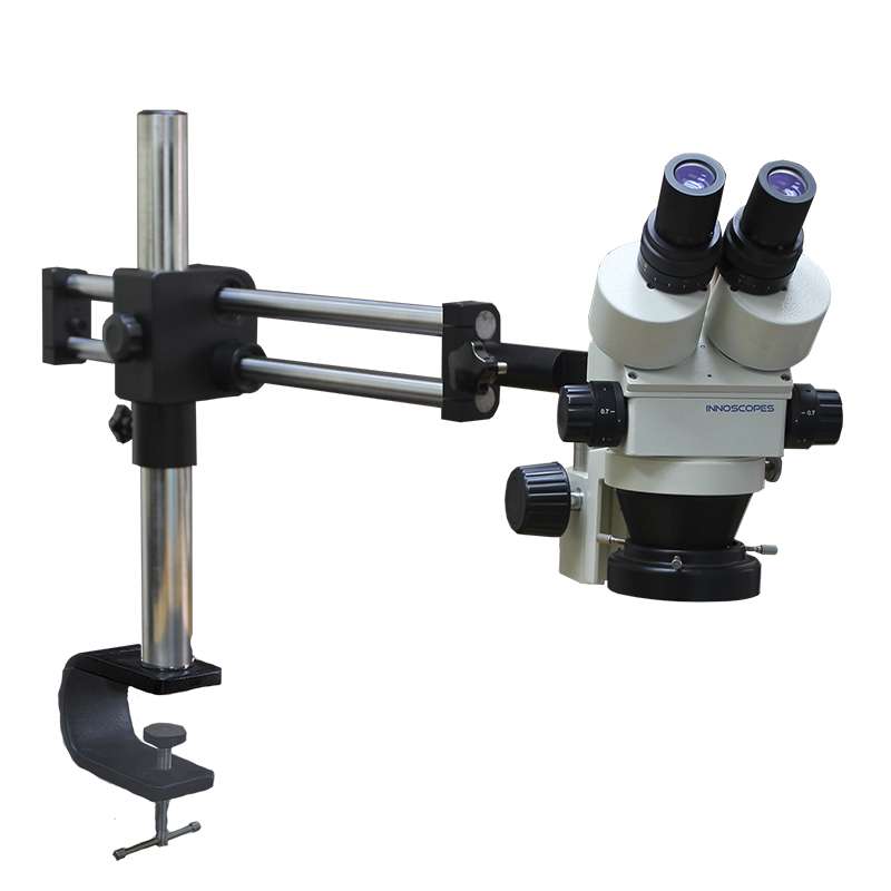 Stereo Microscope, 7x-45x, Dual Arm Ball Bearing, I-23 Series