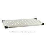 Super Erecta Stainless Steel Louvered Shelf, 18 x 36" redirect to product page