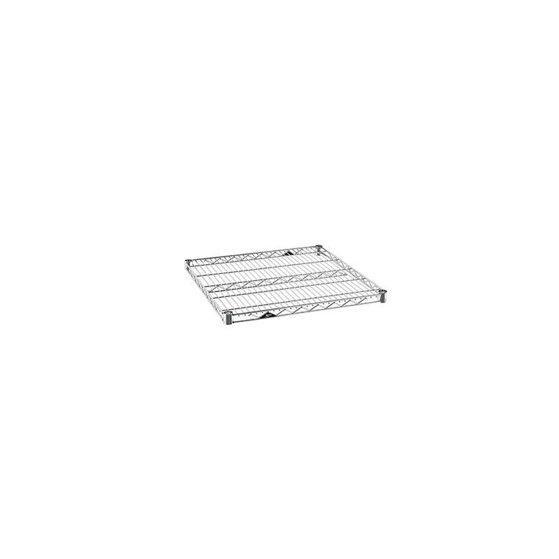 Super Erecta Wire Shelf, Chrome, 24 x 24"