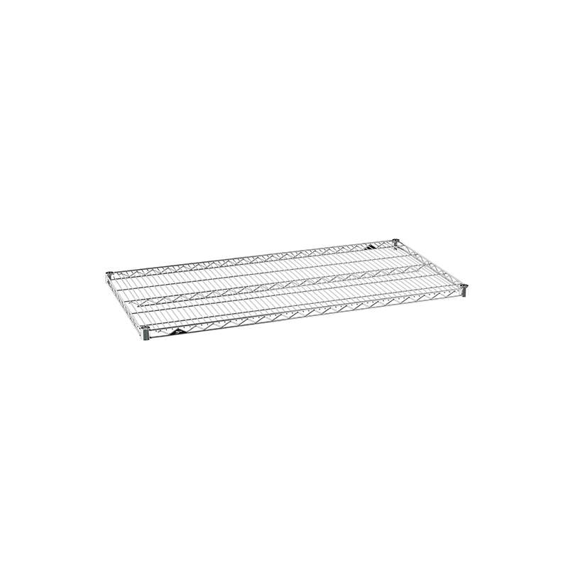 Super Erecta Wire Shelf, Chrome, 24" x 48"