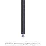 27.5” Stationary Post Black with Cap and Leveling Bolt redirect to product page