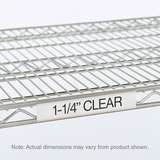 Label Holder Clear 3 x 1-1/4" for Metro Shelves redirect to product page