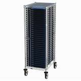 PCB Tray Cart, Front Loading, 28 x 22 x 63",Includes 30 Trays and Premium Inlays redirect to product page