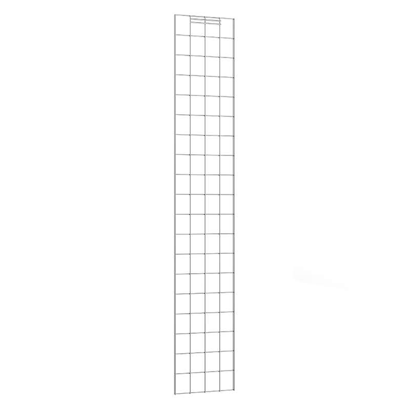 Chrome Enclosure Panel for Use with Super Erecta® 74" Posts, 12-3/8" x 70-1/2"
