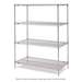 Shelving 24x60 4/Pak Metro 74" Convenience Pak Brite-Plate