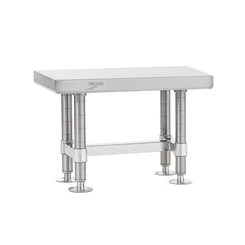 Stainless Steel Gowning Bench, 12 x 24 x 18