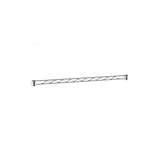 1-Sided Chrome Single Hanger Rail for 30" Long Shelf redirect to product page