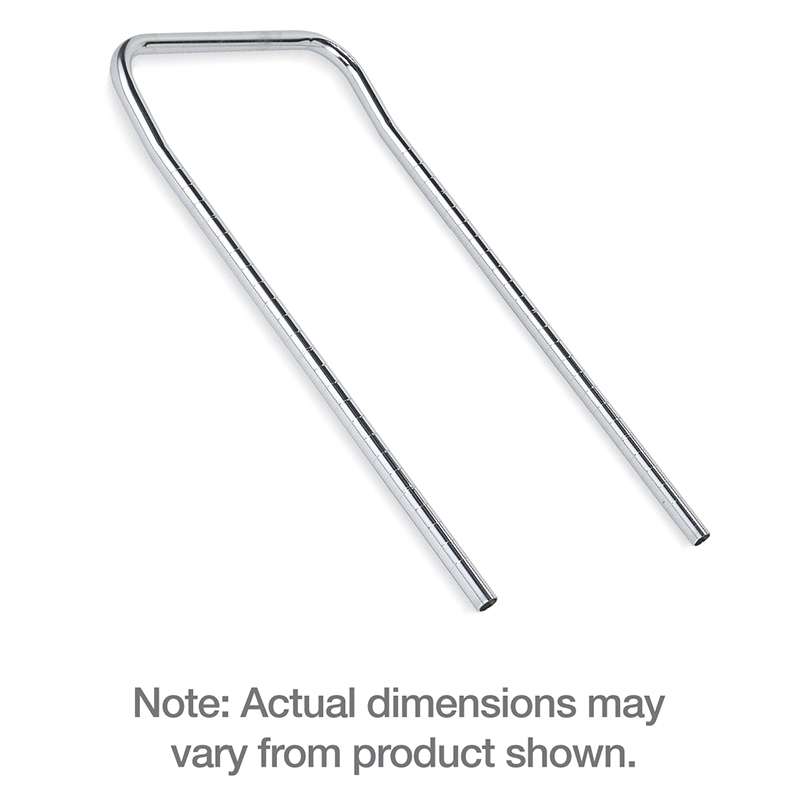 One-Piece Stainless Steel Cart Handle, 34-1/2" x 18"