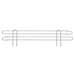 Super Erecta® Wire Shelf Ledge, 4"H x 24"L, Chrome