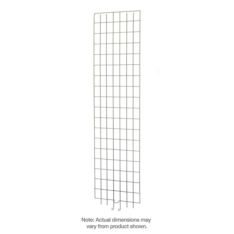 Enclosure Panel for MetroMax Industrial Plastic Shelving, 18.375"W x 59.25"H