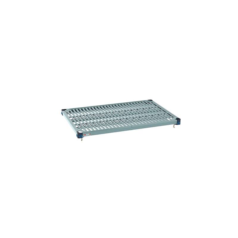 MetroMax Q™ Security Unit Intermediate Wire Frame Shelf with Grid Mat, 24 x 36"