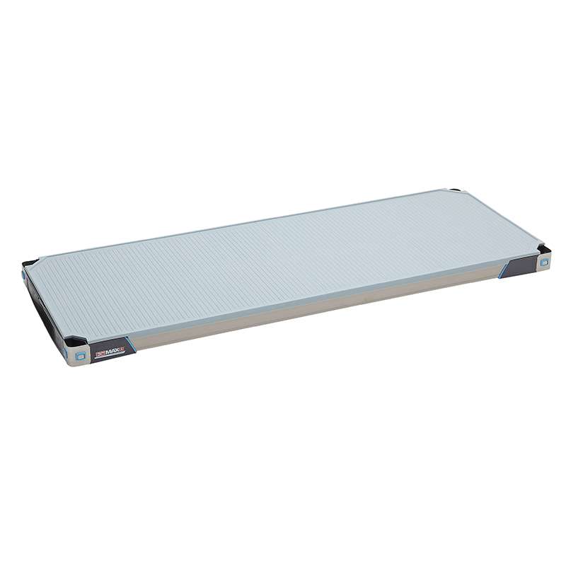 MetroMax i Polymer Shelf with Solid Mat, 18" x 48"