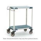 two layer pushcart, botom layer has slits redirect to product page