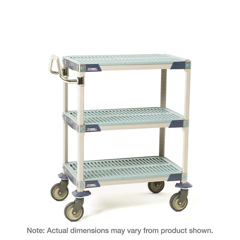 MetroMax i 3-shelf Utility Cart, 24" x 36" x 39.25"