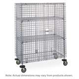 Metro Super Erecta Mobile Security Shelving Unit, Chrome, 24 x 36 redirect to product page