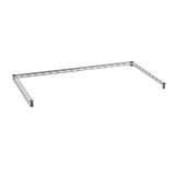 3-Sided Chrome Double Snake Frame for use with Super Erecta Shelving, 24 x 42" redirect to product page