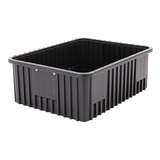 Metro Bentron Conductive Polypropylene Tote, Black, 22.5 x 17.5 x 8in, 4 per Case redirect to product page