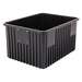 Metro Bentron Conductive Polypropylene Tote, Black, 22.5 x 17.5 x 12in, 3 per Case