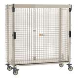 MetroMax Mobile Security Shelving Unit with SlideSecure Sliding Door, 29.0625" x 64.75" x 67.8125" redirect to product page