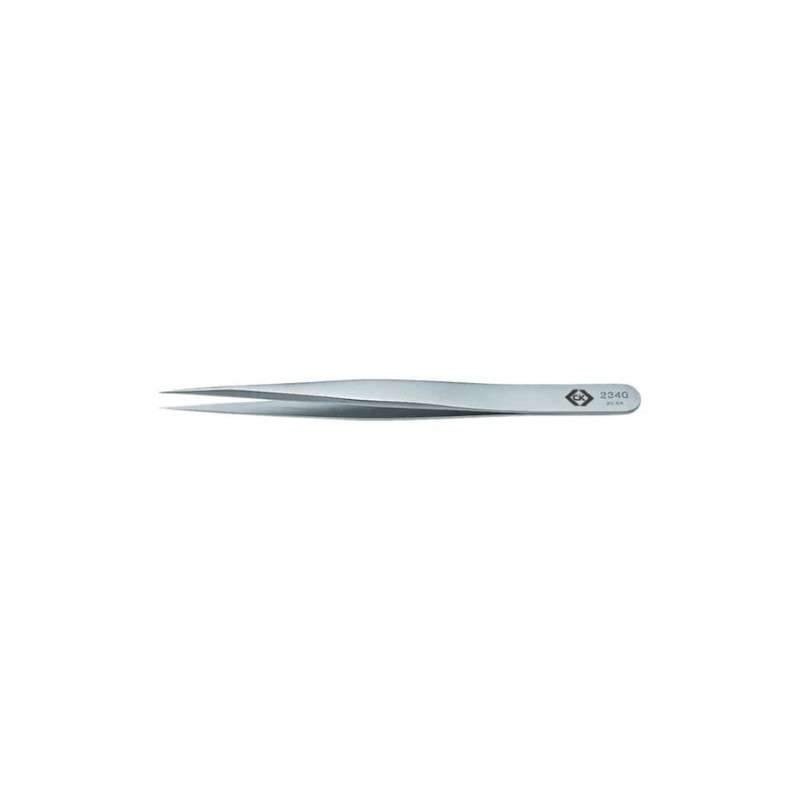 Precision Tweezers, Sharp Tip, 110mm