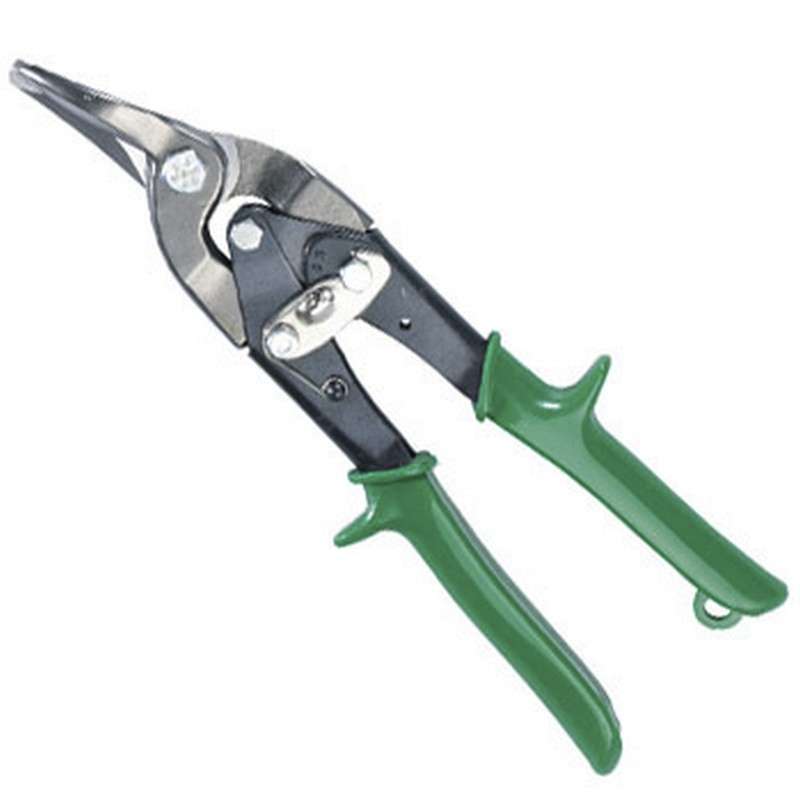 Aviation Snips w/Compound Leverage Cuts Right and Straight, 18 - 22 gauge