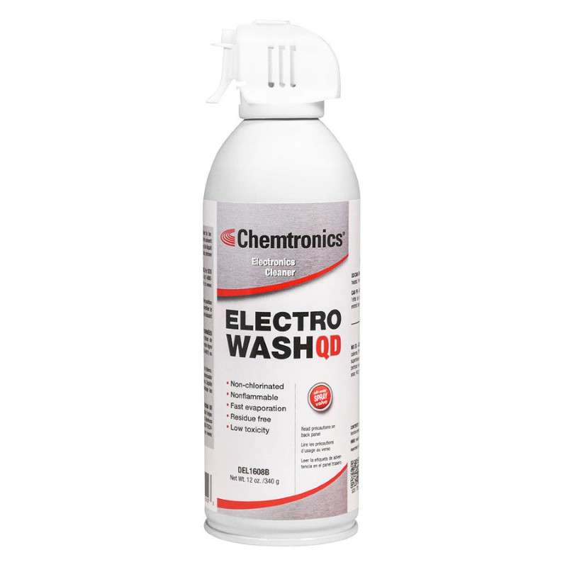 Degreaser, Non-Flammable, 12 oz Aerosol, Electro-Wash QD Series