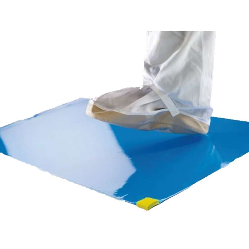 Cleanstep Adhesive Mat, 30 Layer 36" x 46" Mat Size, 30 Layer Mats, 8 Mats per Case, Blue