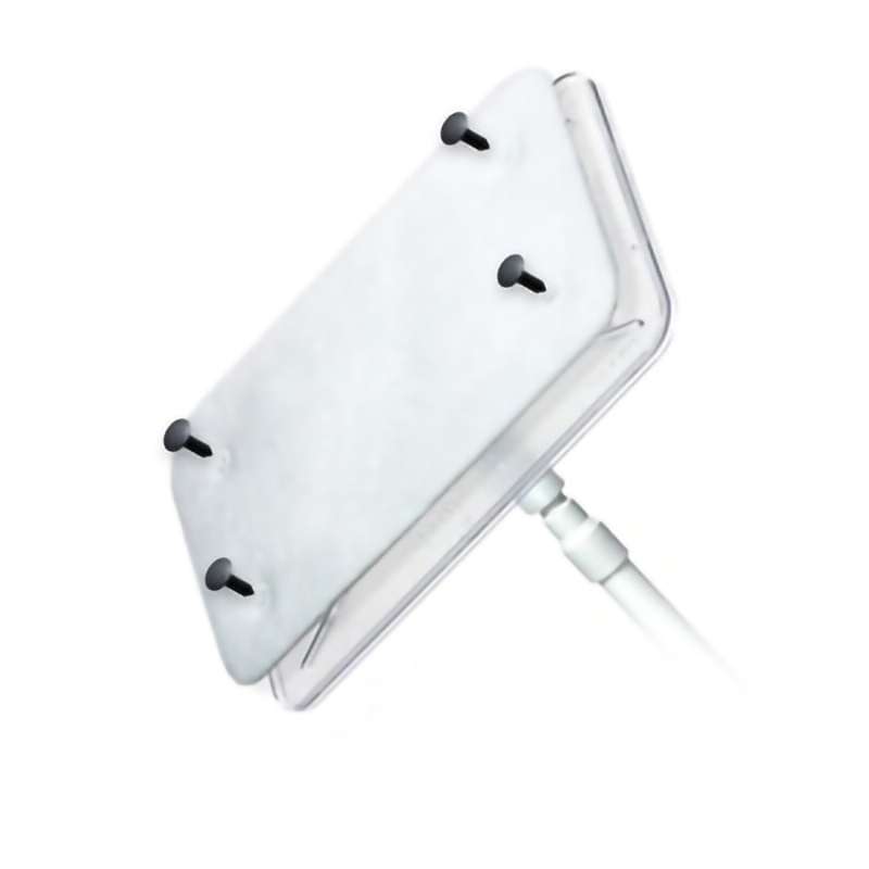 AlphaMop™ Polyester Pads Replacement Kit, Sterile, 8" x 15", 20 Pads and 8 Fastening Clips per Case