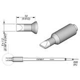 Series C470 Chisel Soldering Cartridge, 5mm x 1.2mm redirect to product page