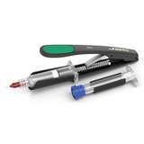 Soldering Paste Dispenser, Includes Two 3cc Syringe Barrels and Two 5cc Syringe Barrels redirect to product page
