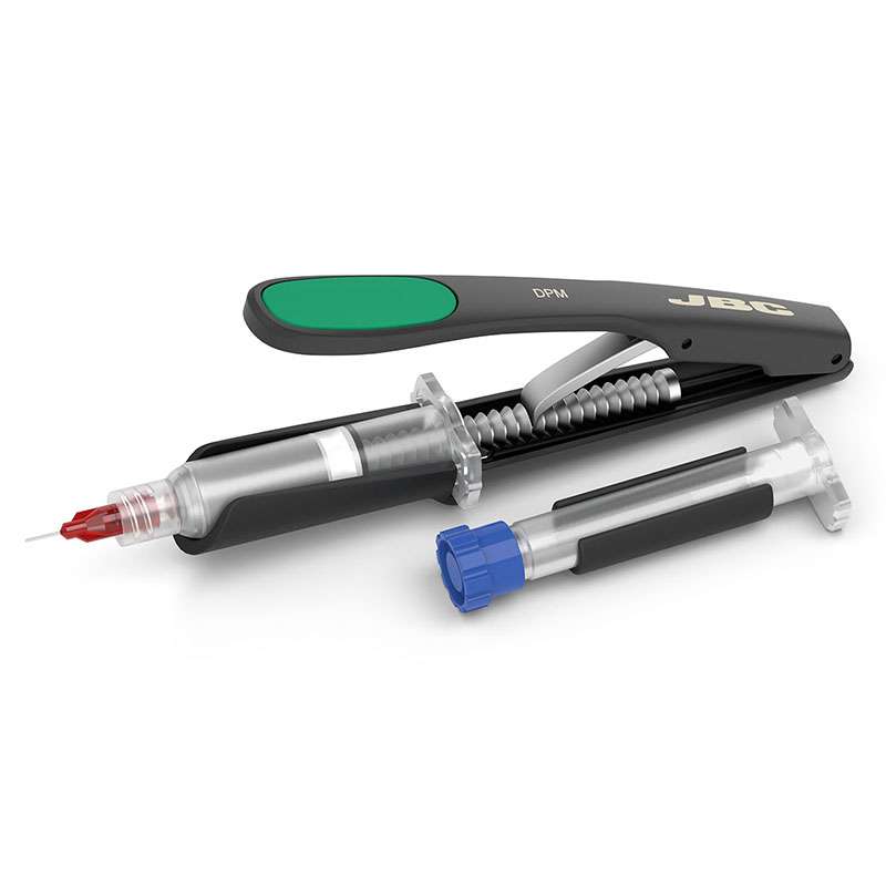 Soldering Paste Dispenser, Includes Two 3cc Syringe Barrels and Two 5cc Syringe Barrels