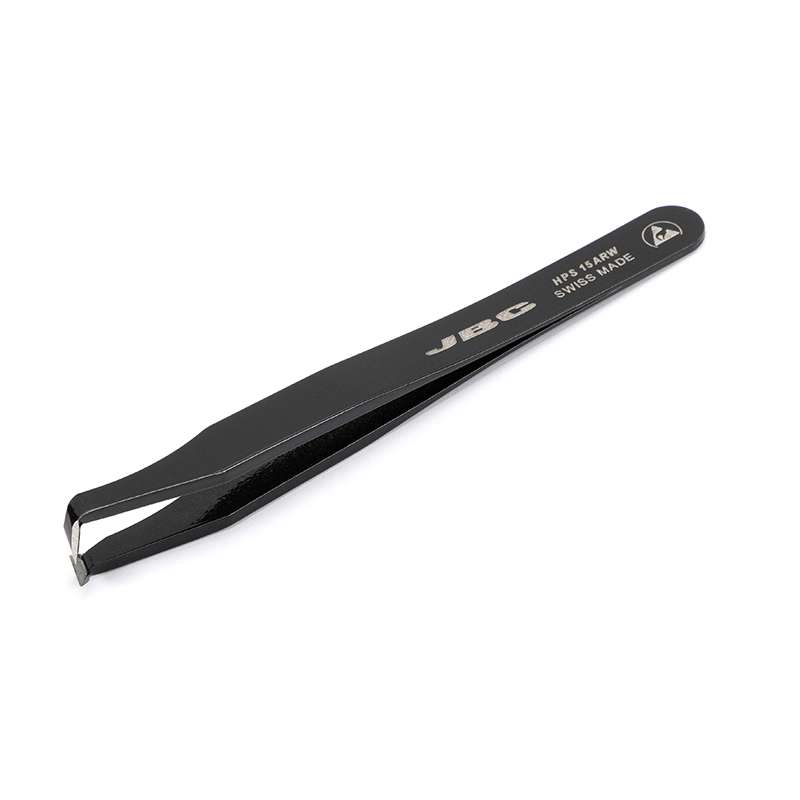 Cutting Tweezers with ESD Epoxi Coating, Short Rounded