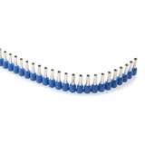 Insulated Cable Ferrule / End Sleeve Strip for QUADRO Tools, 14 AWG, Blue, 0.57 x .197", 10 Strips of 40 Pieces, 7-3/4" Long redirect to product page