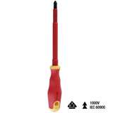 Insulated Phillips Tip Screwdriver with Cushioned Grip Handle #3 x 10" Long redirect to product page