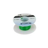 Kynar® Insulated 30AWG Solid Copper Wire, Green, 100' per Roll redirect to product page