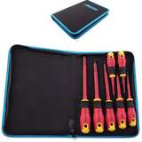 Insulated Screwdriver Set, 3 Phillips and 4 Slotted redirect to product page