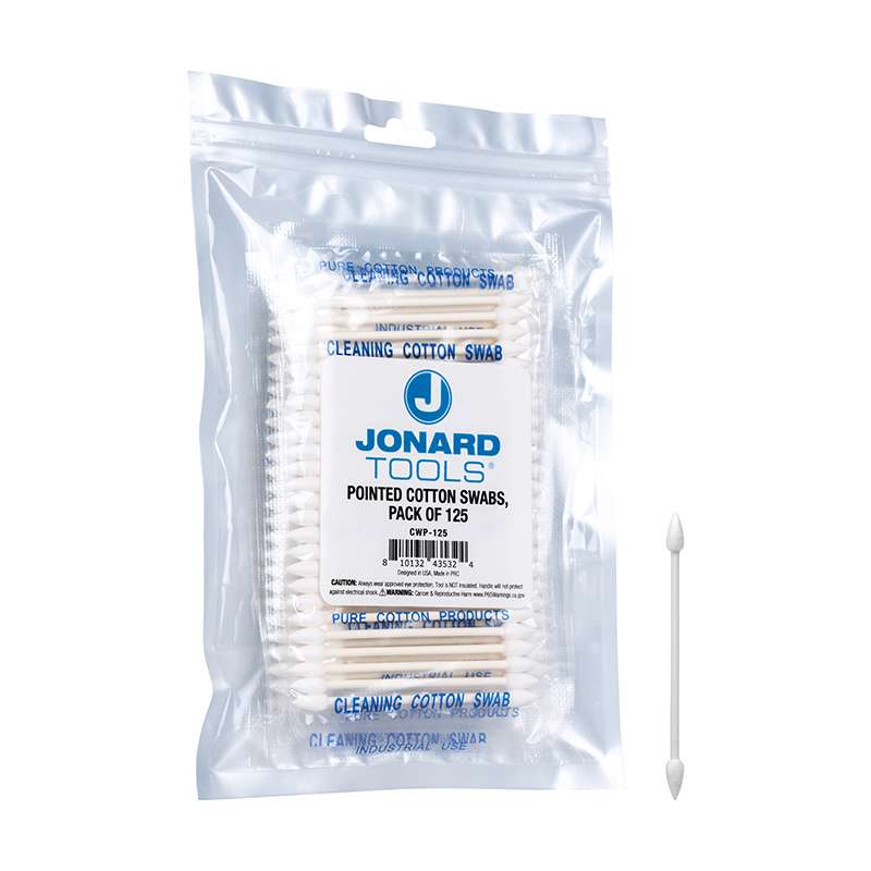 Pointed Cotton Swabs, Pack of 125