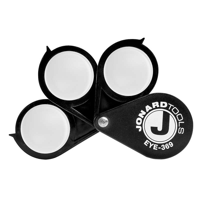 Fiber Optic Eyeloop, X3, X6, X9 Magnification