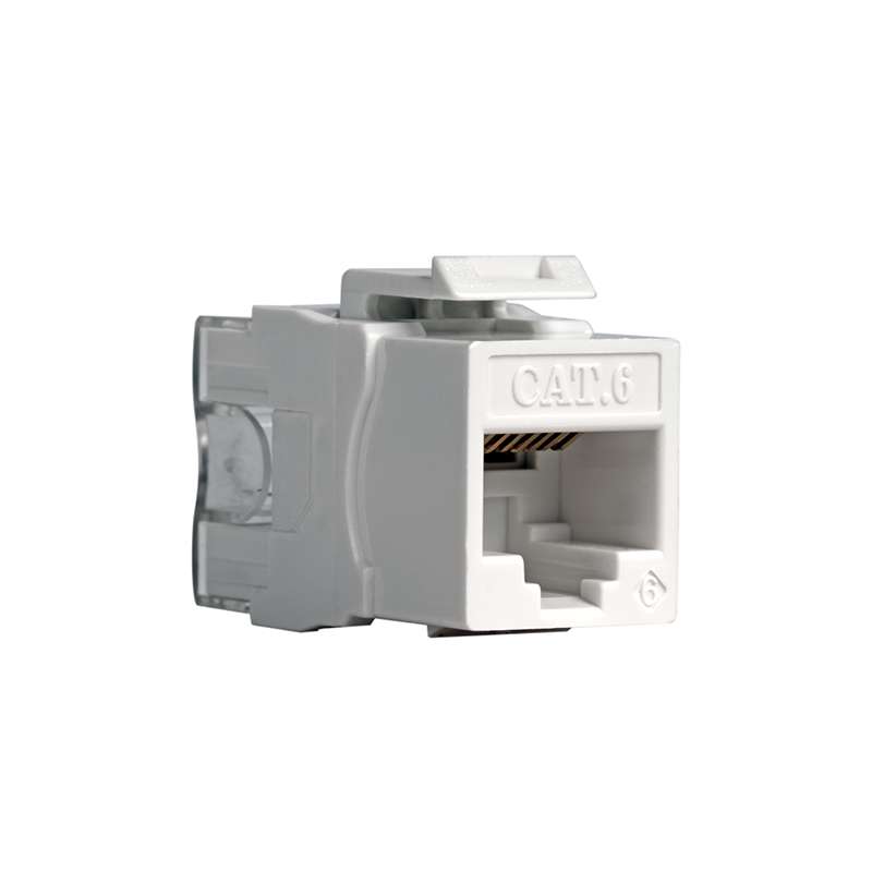 CAT6 Keystone Ethernet Jack, 25 pack