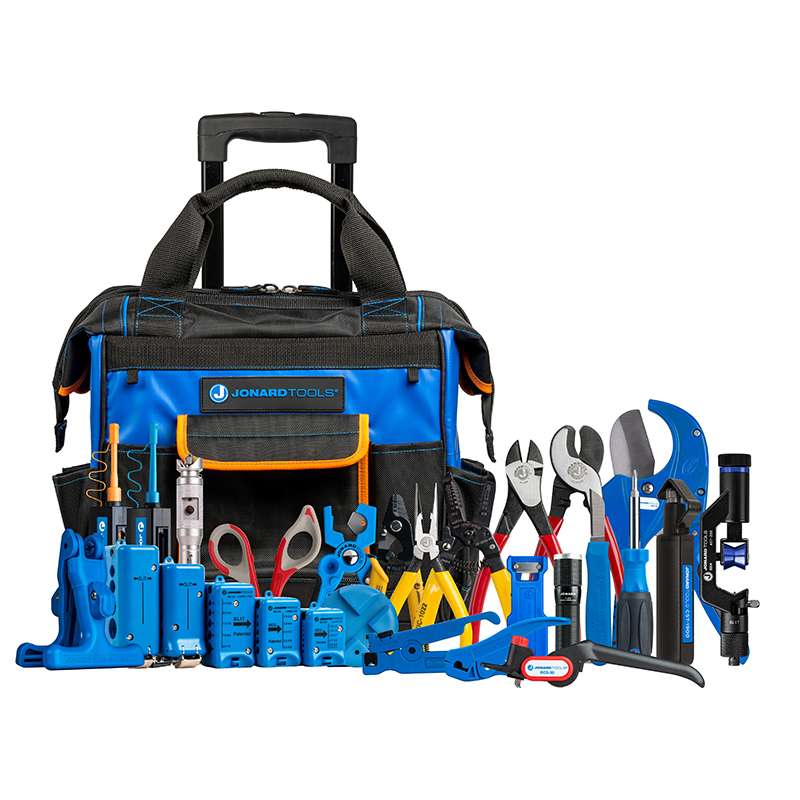 Ultimate Fiber Kit in Rolling Tool Bag