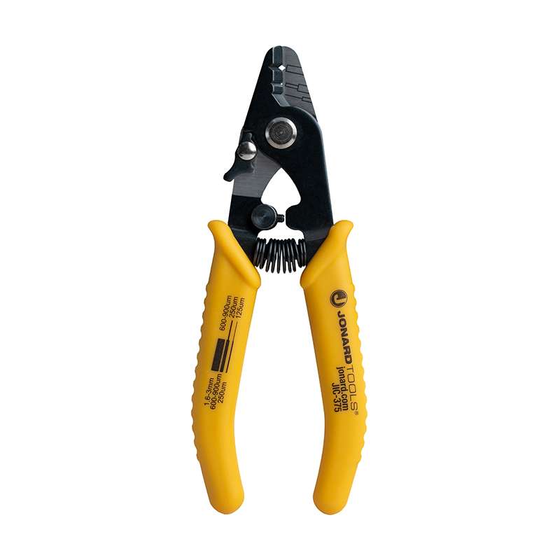 Three Hole Fiber Optic Stripper, Strips Wire Down to 900, 250 Micron and Fiber