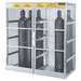 Vertical Locker For Safe Storrage Of Up To 20 Compressed Gas Cylinders