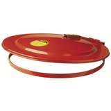 Steel Drum Cover w/Fusible Link for 200L/55GL Drum, Self-Close, Red redirect to product page