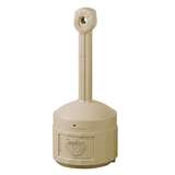 Original Smoker's Cease Fire Cigarette Butt Receptacle, Beige, 4 Gallon, Polyethylene redirect to product page