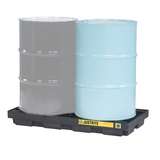 EcoPolyBlend 2 Drum Accumulation Center, Recycled Polyethylene, Black redirect to product page