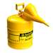Type I Steel Saety Can w/Single Spout & Funnel for Diesel, 5 Gallon