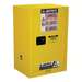 Sure-Grip® Ex Compac Flammable Safety Cabinet, Yellow, 12 Gallon Capacity
