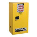 Sure-Grip® Ex compac Flammable safety Cabinet, Cap. Yellow, 15 gal, 1 Shelf, 1 s/c Door redirect to product page