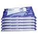 Kimtech W4 Cleanroom Pre-Saturated 70% IPA Polypropylene Wipers, 9 x 11", White,10 pouches of 40 per Package