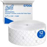 Toilet Paper Rolls, Jumbo, Coreless, White, 3.78" x 1150', 12 Roll/Case redirect to product page